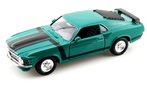Diecast model cars Ford Mustang 1/24 Maisto Boss 302 green 1970 Ford Mustang 1/24 Maisto Boss 302 green 1970 diecast model cars