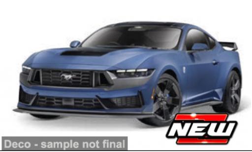 Ford Mustang 1/43 Maisto Dark Horse blau/schwarz 2024 1:43 diecast model cars