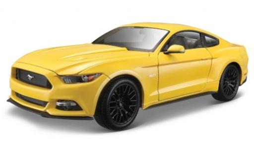 Diecast model cars Ford Mustang 1/18 Maisto GT yellow 2015 Ford Mustang 1/18 Maisto GT yellow 2015 diecast model cars
