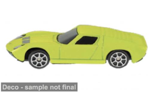 Diecast model cars Lamborghini Miura 1/64 Maisto grün 1966 1:64 Lamborghini Miura 1/64 Maisto grün 1966 1:64 diecast model cars