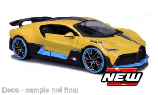 Diecast model cars Bugatti Divo 1/24 Maisto yellow/blue clair 2024 Bugatti Divo 1/24 Maisto yellow/blue clair 2024 diecast model cars