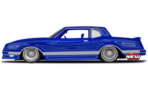 Diecast model cars Chevrolet Monte Carlo 1/24 Maisto Lowrider blue/Décorer 1986 Chevrolet Monte Carlo 1/24 Maisto Lowrider blue/Décorer 1986 diecast model cars