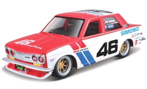 Datsun 510 1/24 Maisto BRE No.46 Simoniz diecast model cars