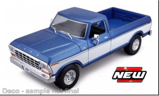 Diecast model cars Ford F-1 1/18 Maisto 50 blue/white 1979 Ford F-1 1/18 Maisto 50 blue/white 1979 diecast model cars