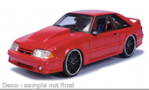 Ford Mustang 1/24 Maisto SVT Cobra red 1993 diecast model cars