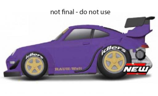 Diecast model cars Porsche 993 RWB 1/64 Maisto 911  purple Porsche 993 RWB 1/64 Maisto 911  purple diecast model cars