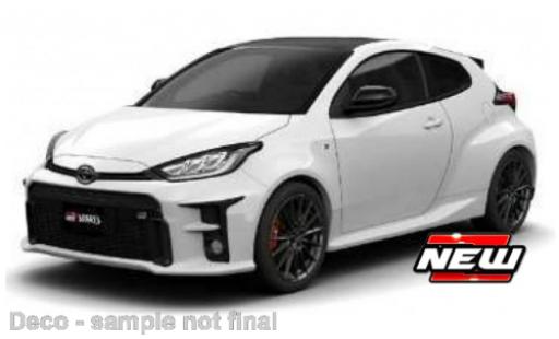 Toyota Yaris 1/24 Maisto GR white 2021 diecast model cars