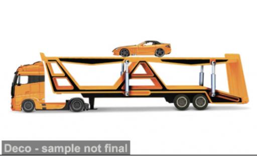 Diecast model cars Mercedes Actros 1/64 Maisto 1851 gelb 1:64 Mercedes Actros 1/64 Maisto 1851 gelb 1:64 diecast model cars