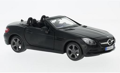 Diecast model cars Mercedes Classe SLK 1/24 Maisto SLK-Klasse (R172) matt-black 2011 Mercedes Classe SLK 1/24 Maisto SLK-Klasse (R172) matt-black 2011 diecast model cars