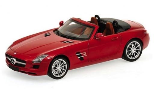 Mercedes SLS 1/24 Maisto AMG Roadster red 2010 diecast model cars