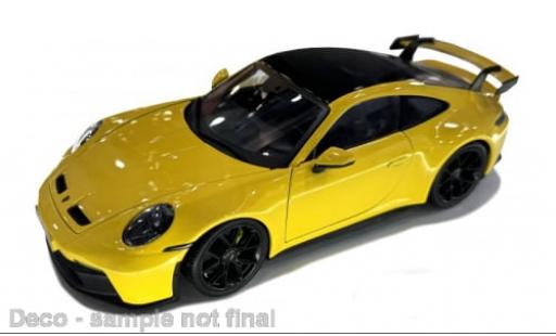 Porsche 992 GT3 1/18 Maisto 911  gelb 2022 1:18 diecast model cars