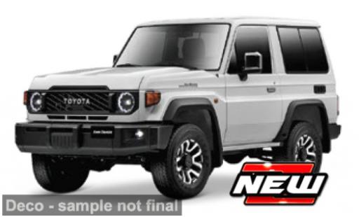 Diecast model cars Toyota Land Cruiser 1/43 Maisto 70 weiss 1:43 Toyota Land Cruiser 1/43 Maisto 70 weiss 1:43 diecast model cars
