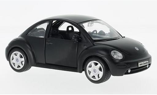 Volkswagen New Beetle 1/24 Maisto matt-black l'éce 1:25 sans Vitrine diecast model cars