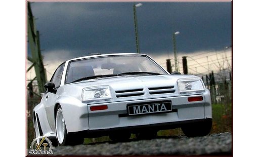 Opel Manta 400 1/18 Revell homologation grey diecast model cars