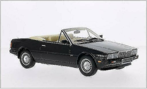 Maserati Biturbo Spyder 1/18 Minichamps black 1986 diecast model cars