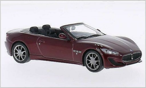 Maserati GranCabrio Sport 1/43 WhiteBox Sport red 2013 diecast model cars