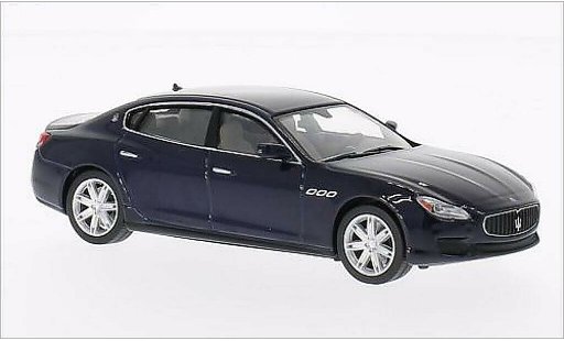 Maserati Quattroporte GTS 1/43 WhiteBox metallic blue 2013 diecast model cars