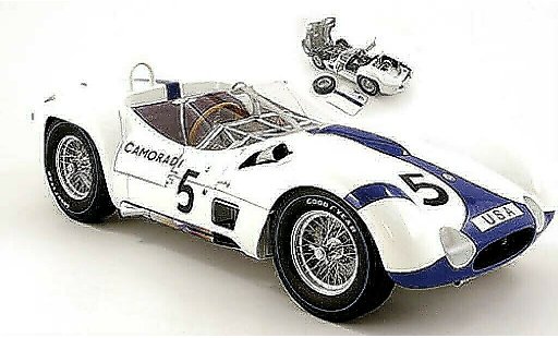 Maserati Tipo Base 1/12 Minichamps 61 No.5 Camoradi 1000 km Nurburgring 1960 / D.Gurney diecast model cars