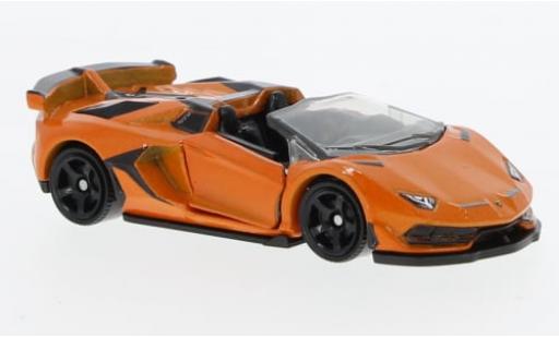 Diecast model cars Lamborghini Aventador 1/64 Matchbox SVJ Roadster metallise orange 2019 1:64 Lamborghini Aventador 1/64 Matchbox SVJ Roadster metallise orange 2019 1:64 diecast model cars