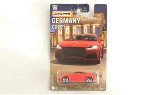 Diecast model cars Audi TT 1/64 Matchbox RS Coupe red Audi TT 1/64 Matchbox RS Coupe red diecast model cars