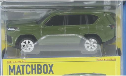 Diecast model cars Lexus LX 1/64 Matchbox vert 2022 Lexus LX 1/64 Matchbox vert 2022 diecast model cars