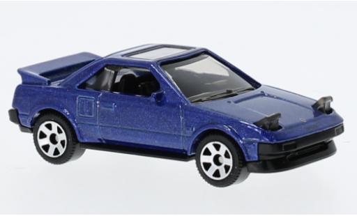 Diecast model cars Toyota MR 1/64 Matchbox 2 blue 1984 Toyota MR 1/64 Matchbox 2 blue 1984 diecast model cars