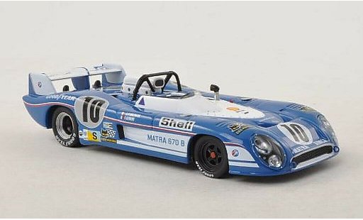 Matra MS670B Base 1/43 IXO No.10 24h Le Mans 1973 diecast model cars