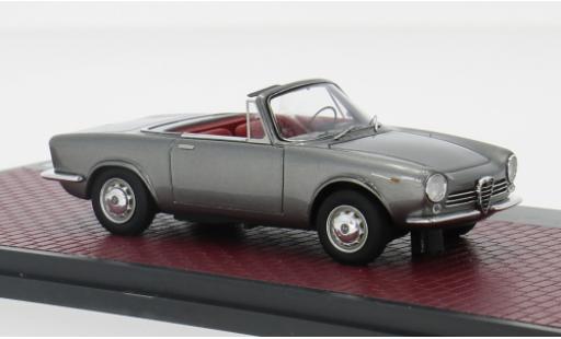 Diecast model cars Alfa Romeo Giulia 1/43 Matrix GT Spider Prototipo grau 1963 1:43 Alfa Romeo Giulia 1/43 Matrix GT Spider Prototipo grau 1963 1:43 diecast model cars