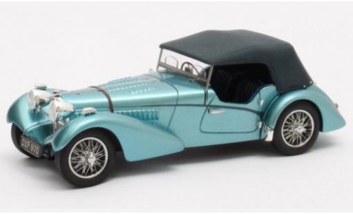 Diecast model cars Bugatti 57 1/43 Matrix TSC Sports Tourer Vanden Plas metallic blue RHD 1938 Chassis #541 Bugatti 57 1/43 Matrix TSC Sports Tourer Vanden Plas metallic blue RHD 1938 Chassis #541 diecast model cars