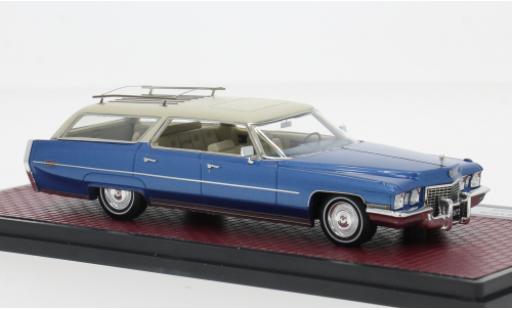 Cadillac Deville 1/43 Matrix DeVille Wagon blau/beige 1972 1:43 diecast model cars