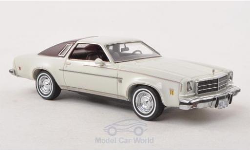 Chevrolet Chevelle 1/43 Matrix Malibu Hardtop white/dkl.-red ohne Vitrine diecast model cars