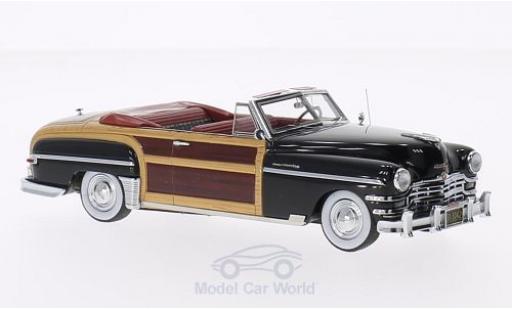 Chrysler Town & Country 1/43 Matrix Convertible black/Holzoptik 1949 diecast model cars