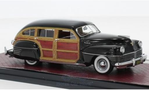 Chrysler Town & Country 1/43 Matrix Wagon black/Holzoptik 1942 diecast model cars