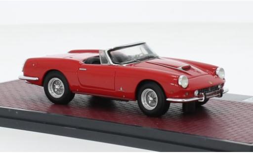 Ferrari 400 1/43 Matrix Superamerica Pininfarina Cabriolet rot 1960 1:43 diecast model cars