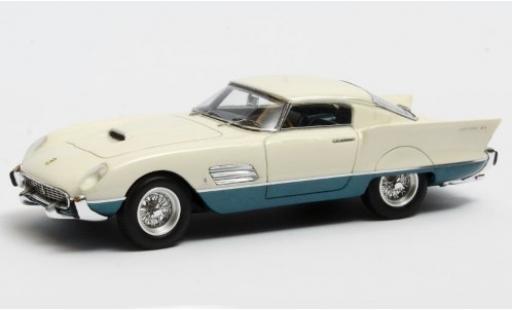 Ferrari 410 1/43 Matrix Superamerica Superfast Speciale white/metallic blue 1956 diecast model cars