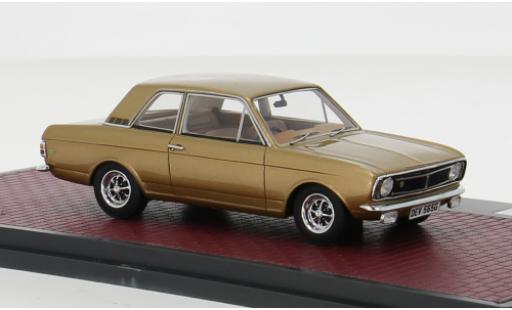 Ford Cortina 1/43 Matrix Lotus MkII gold 1966 1:43 diecast model cars