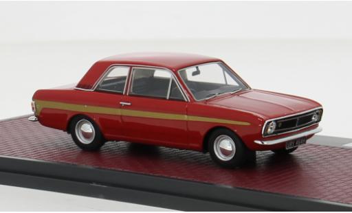 Ford Cortina 1/43 Matrix Lotus MkII rot/gold 1966 1:43 diecast model cars