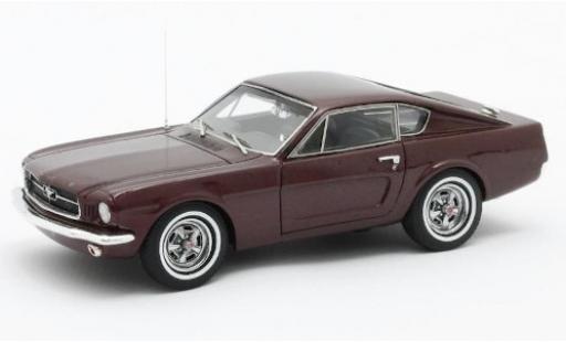 Ford Mustang 1/43 Matrix Shorty metallic red 1964 diecast model cars