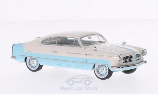 Diecast model cars Lancia Aurelia 1/43 Matrix (B52) B-Junior Ghia white/blue RHD 1952 Lancia Aurelia 1/43 Matrix (B52) B-Junior Ghia white/blue RHD 1952 diecast model cars