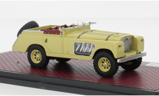 Diecast model cars Land Rover 109 1/43 Matrix Bell Aurens Longnose gelb 2008 1:43 Land Rover 109 1/43 Matrix Bell Aurens Longnose gelb 2008 1:43 diecast model cars