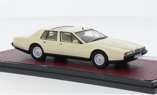 Aston Martin Lagonda 1/43 Matrix S2 beige clair RHD 1980 diecast model cars