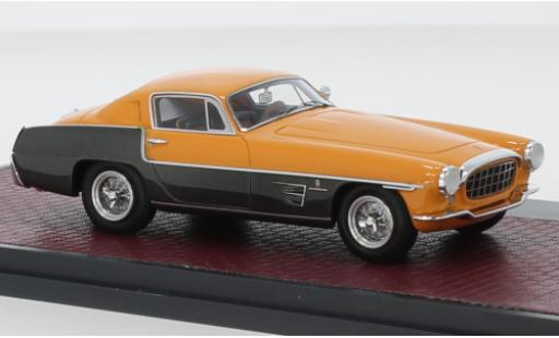 Diecast model cars Ferrari 375 1/43 Matrix MM Coupe by Ghia orange/metallise grey 1954 Ferrari 375 1/43 Matrix MM Coupe by Ghia orange/metallise grey 1954 diecast model cars