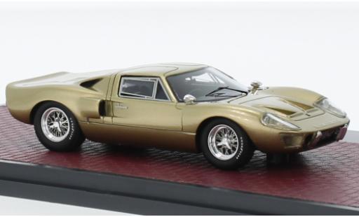 Diecast model cars Ford GT40 1/43 Matrix MkIII doré RHD 1967 Ford GT40 1/43 Matrix MkIII doré RHD 1967 diecast model cars