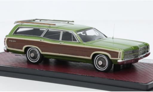 Ford LTD 1/43 Matrix Country Squire metallise vert/optique de bois 1969 diecast model cars