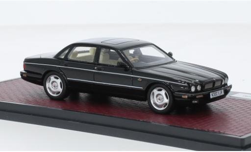 Diecast model cars Jaguar XJ 1/43 Matrix R (X300) metallise black 1994 Jaguar XJ 1/43 Matrix R (X300) metallise black 1994 diecast model cars