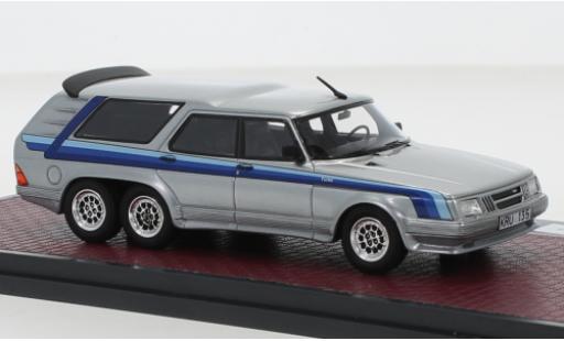 Diecast model cars Saab 90 1/43 Matrix 6 Turbo Concept grey 1984 Saab 90 1/43 Matrix 6 Turbo Concept grey 1984 diecast model cars