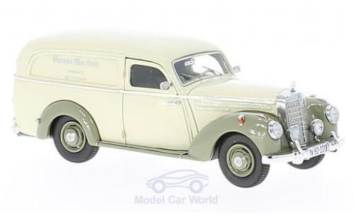 Mercedes 220 1/43 Matrix Lieferwagen Autenrieth beige/grey 1952 diecast model cars