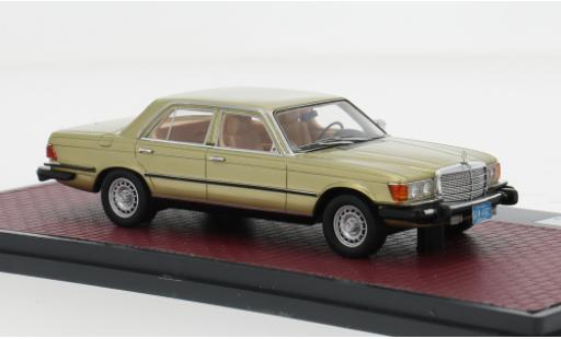 Mercedes 300 1/43 Matrix SD Turbodiesel (W116) USA gold 1978 1:43 diecast model cars