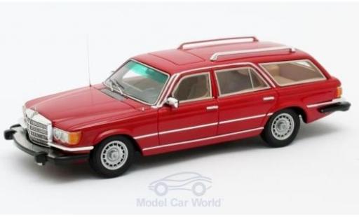 Diecast model cars Mercedes 350 1/43 Matrix SE (W116) Crayford Estate red 1977 Mercedes 350 1/43 Matrix SE (W116) Crayford Estate red 1977 diecast model cars