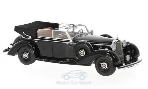Mercedes 770 1/43 Matrix Cabriolet D black 1938 offen diecast model cars